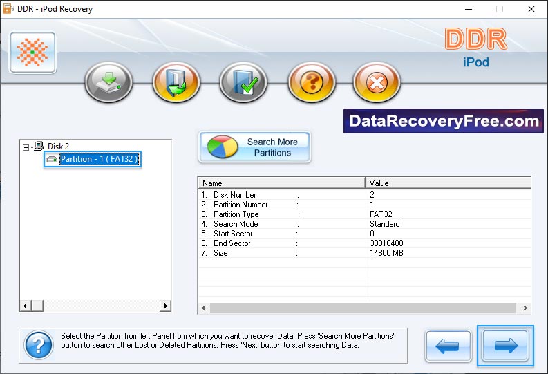 Select partition