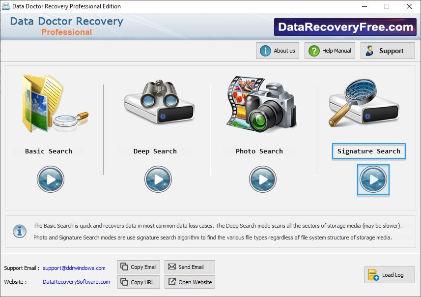 Choose any one recovery mode